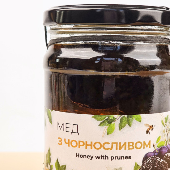Мед с черносливом ЭКО-МедОК, 320 грамм