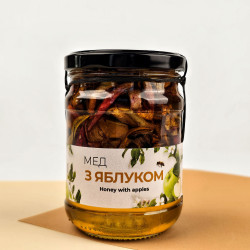 Мед с яблоком ЭКО-МедОК, 320 грамм