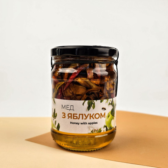 Мед с яблоком ЭКО-МедОК, 320 грамм