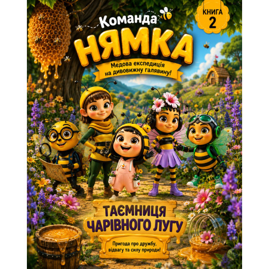 Команда "НЯМКА" Книга 2 "Медовая экспедиция на удивительную поляну"