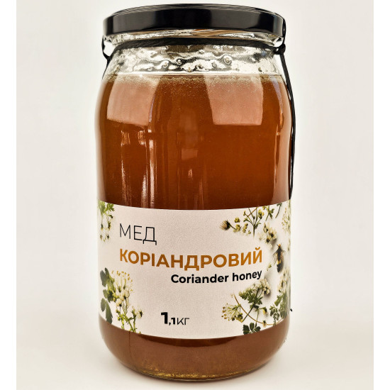 Мед кориандровый ЭКО-МедОК, 1,1 кг