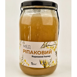 Мед рапсовый ЭКО-МедОК, 1,1 кг