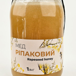 Мед рапсовый ЭКО-МедОК, 1,1 кг