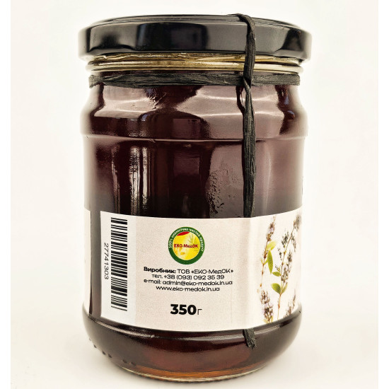 Мед гречишный ЭКО-МедОК, 350 грамм