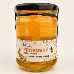 Мед цветочный (разнотравье) ЭКО-МедОК, 350 грамм