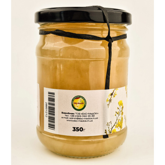 Мед рапсовый ЭКО-МедОК, 350 грамм