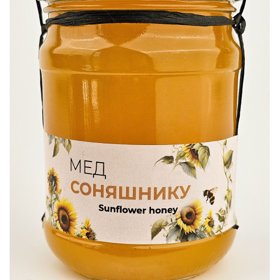 Мед подсолнечника ЭКО-МедОК, 350 грамм