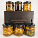 Premium gift set of MIXUP honey in a wooden box (6 desserts)