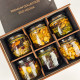 Premium gift set of MIXUP honey in a wooden box (6 desserts)