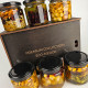 Premium gift set of MIXUP honey in a wooden box (6 desserts)