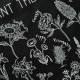 Сумка-шоппер "Plant These, Save the Bees", черная, ЭКО-МедОК